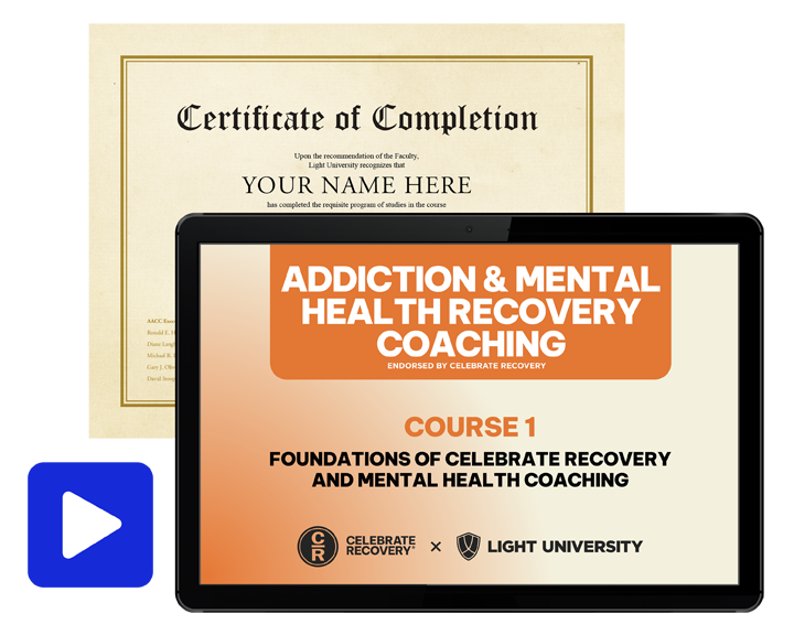 MHC-CR 101: Foundations of Celebrate Recovery and Mental Health Coaching