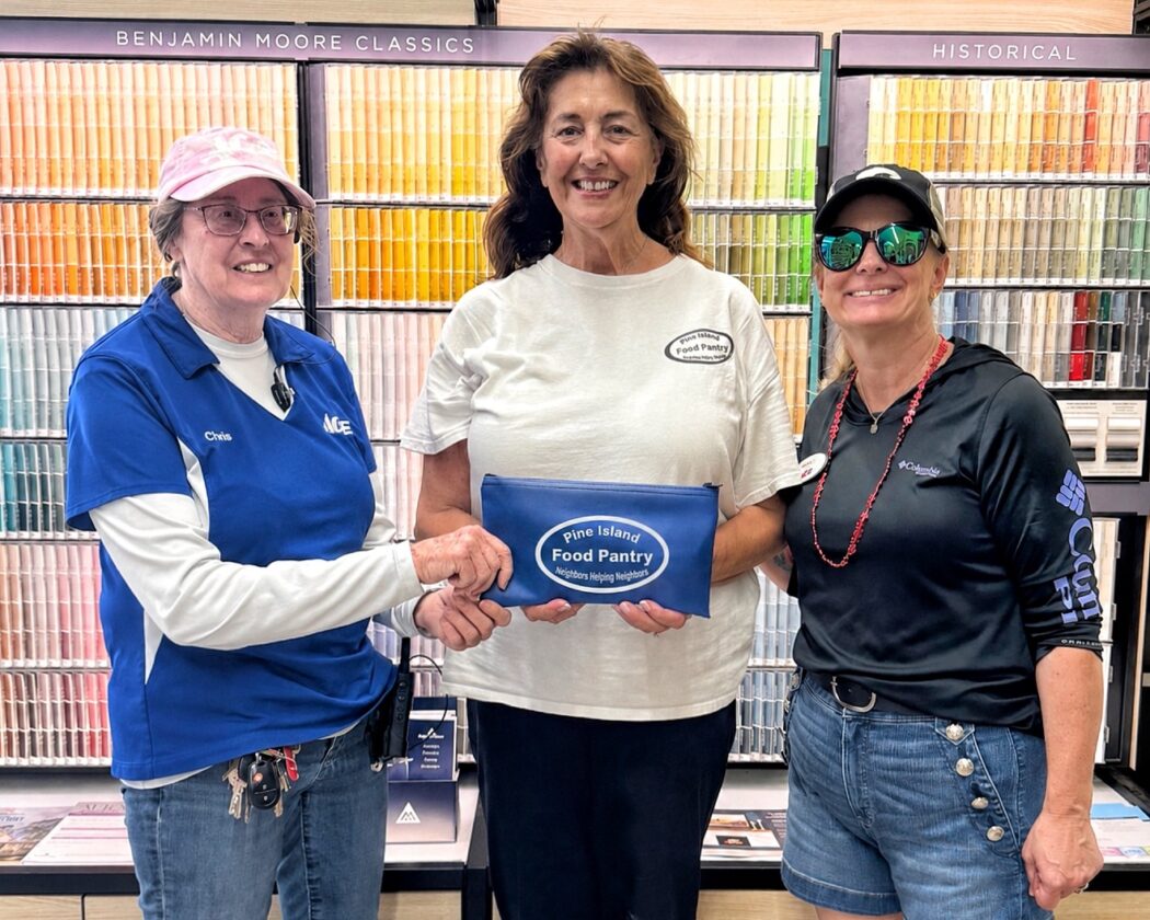 Vision ACE Hardway thanked for fundraiser for Pine Island Food Pantry