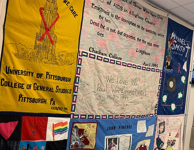 AIDS quilt to be displayed - Observer-Reporter - Vimarsana News