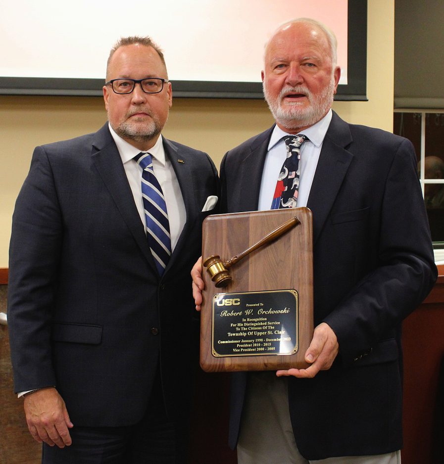 Upper St. Clair commissioner honored for service - Vimarsana News
