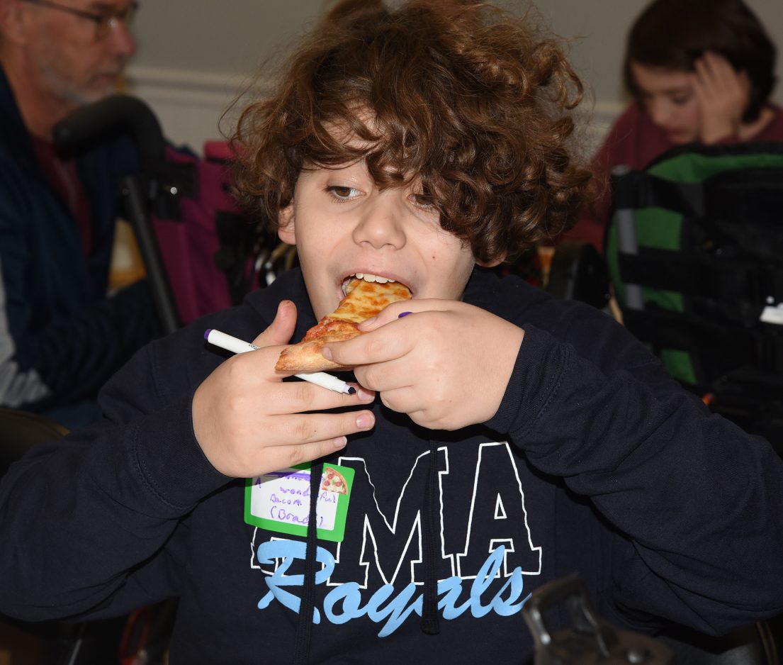Mm Mm good: Pizza lures readers to library - Vimarsana News