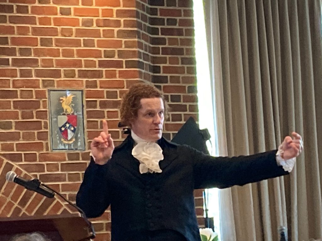 ‘Thomas Jefferson’ discusses politics, life at W&J