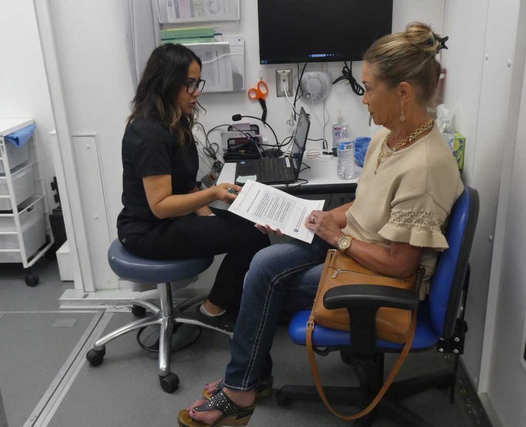 National health survey stops at Tanger Outlets