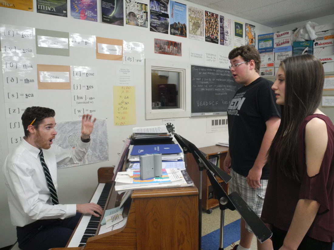 Saranac Lake High School music department is hard at work News