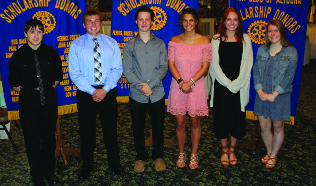 Rotary Club of Altoona presents scholarships News, Sports, Jobs