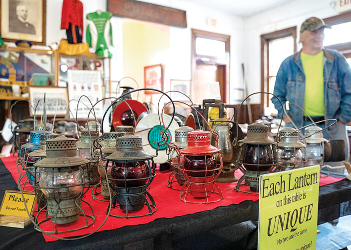 Collector's items: Retired electrician's railroad lanterns on display at Portage Station Museum | News, Sports, Jobs - Vimarsana News