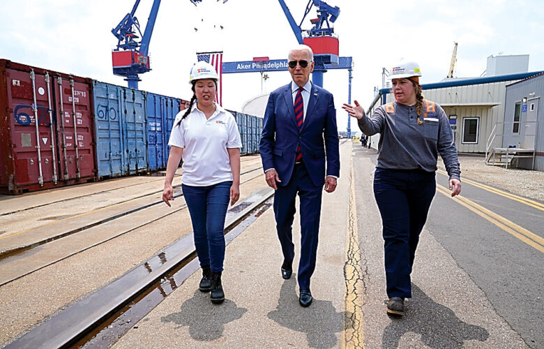 Biden visits Philly to tout unions, green jobs | News, Sports, Jobs - Vimarsana News