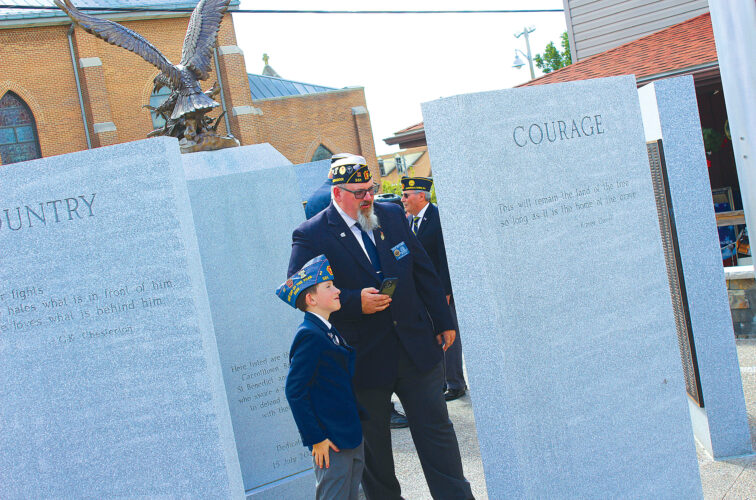 Paying Tribute: New Carrolltown monument dedicated to families | News, Sports, Jobs - Vimarsana News