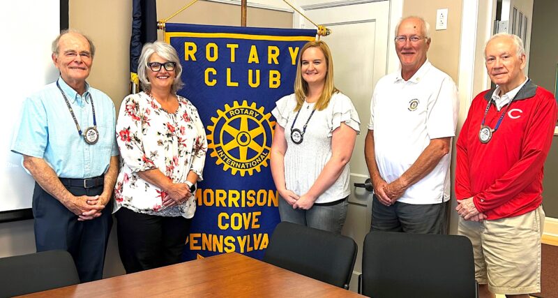 Morrisons Cove Rotary installs officers | News, Sports, Jobs - Vimarsana News