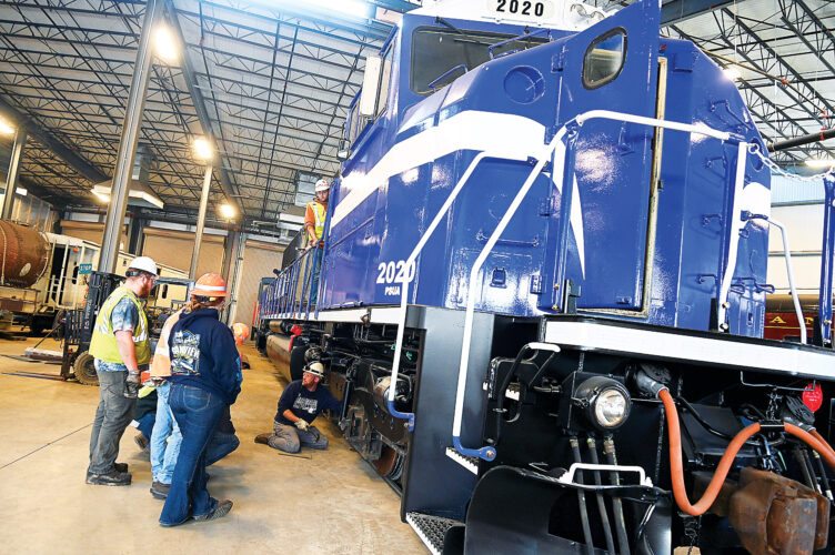 Hands-on training: Penn State locomotive's move to Railroaders Memorial Museum shifts rail program instruction closer to home | News, Sports, Jobs - Vimarsana News