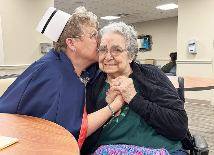 On duty: Hollidaysburg Veterans Home marks National Skilled Nursing Care Week with visit by Nurse Honor Guard | News, Sports, Jobs - Vimarsana News