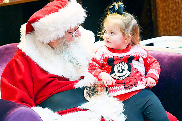 A Visit with Santa: ‘The man with the bag’ hears last-minute requests before tonight’s big trip