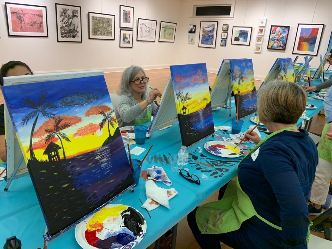 CCA to present painting event led by artist duo | News, Sports, Jobs - SANIBEL-CAPTIVA - Island Reporter, Islander and Current - Vimarsana News