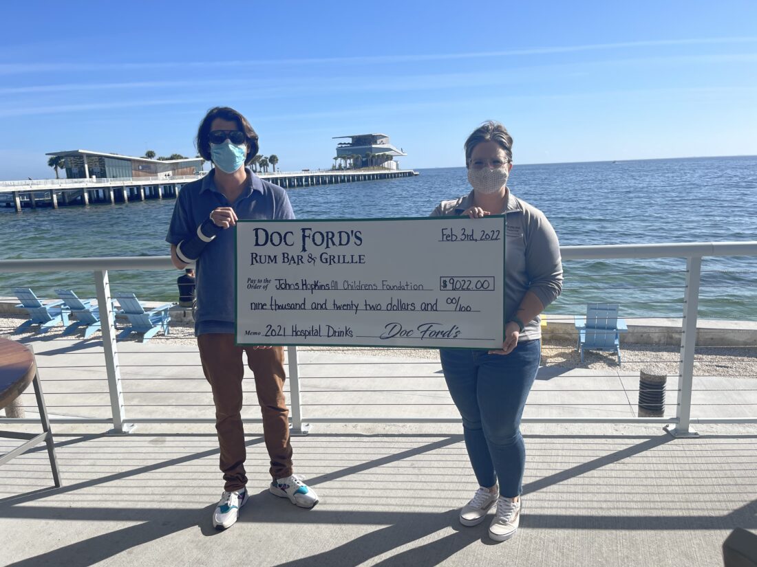 Doc Ford's donates to children hospitals | News, Sports, Jobs - SANIBEL-CAPTIVA - Island Reporter, Islander and Current - Vimarsana News