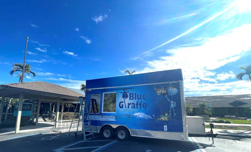 Blue Giraffe open food truck post-storm | News, Sports, Jobs - SANIBEL-CAPTIVA - Island Reporter, Islander and Current - Vimarsana News