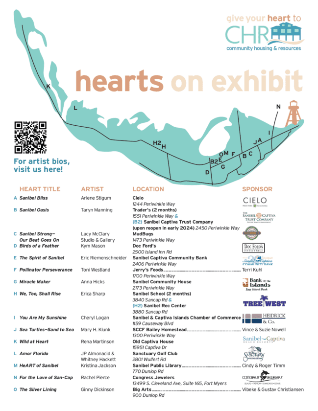 CHR launches hearts exhibit with gala set for next year | News, Sports, Jobs - SANIBEL-CAPTIVA - Vimarsana News