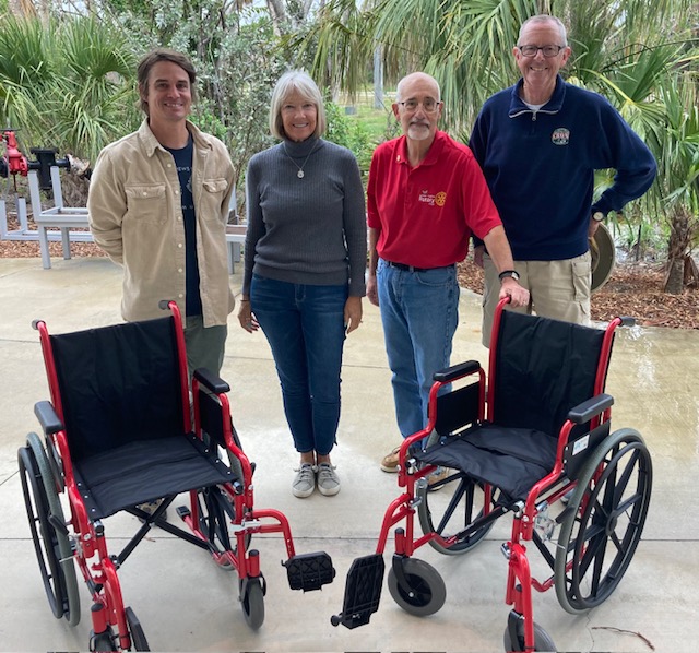 Rotary delivers wheelchairs to shell museum | News, Sports, Jobs - SANIBEL-CAPTIVA - Island Reporter, Islander and Current - Vimarsana News