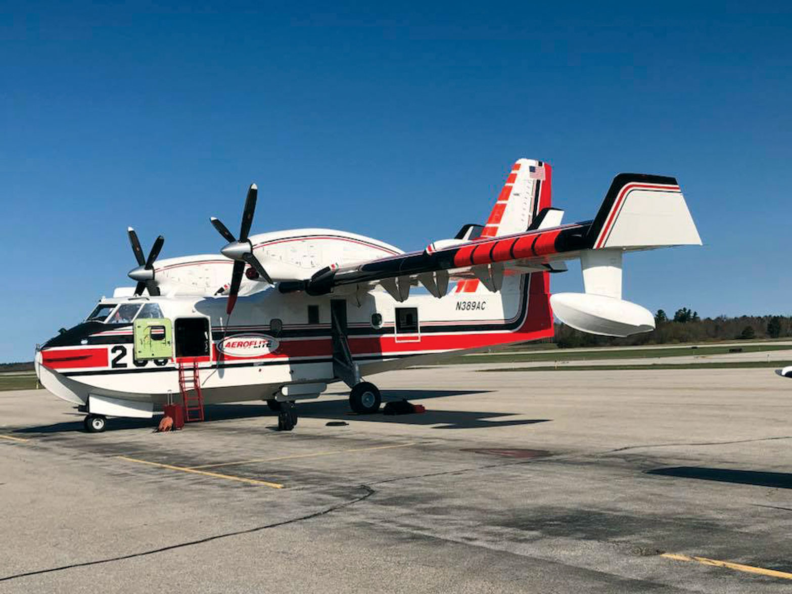 Unique firefighting aircraft at airport News, Sports, Jobs Daily Press