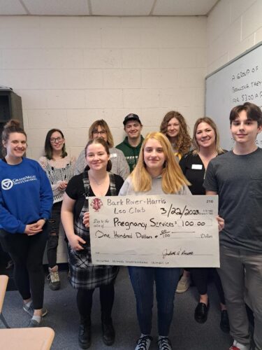 BR-H Leo donates to Pregnancy Services | News, Sports, Jobs - Vimarsana News