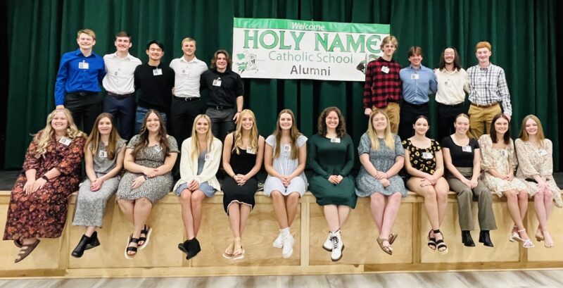 Holy Name 2019 grads return for 'Senior Day' | News, Sports, Jobs - Vimarsana News