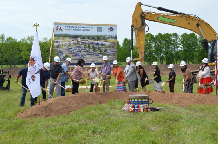 Tribe breaks ground on health clinic, goverment center | News, Sports, Jobs - Vimarsana News