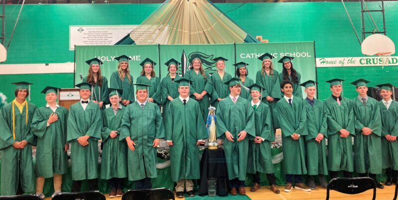 Holy Name celebrates Class of 2023 with Mass, ceremony | News, Sports, Jobs - Vimarsana News