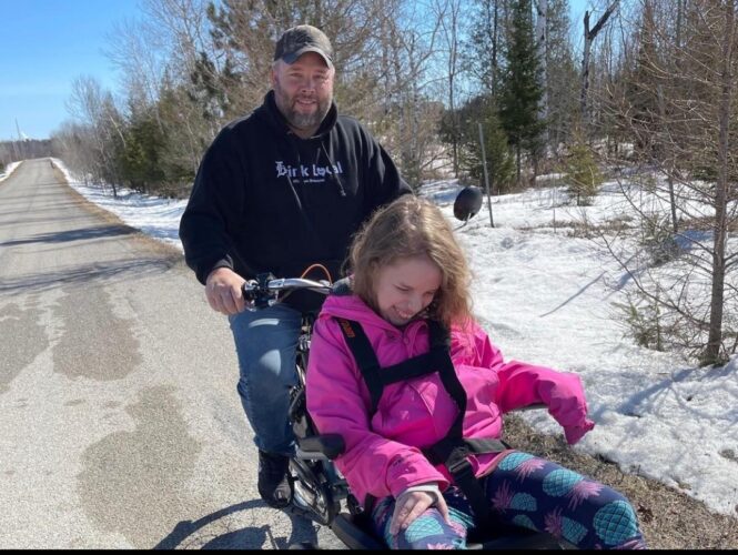 Elks help wheelchair-bound girl get special bike | News, Sports, Jobs - Vimarsana News