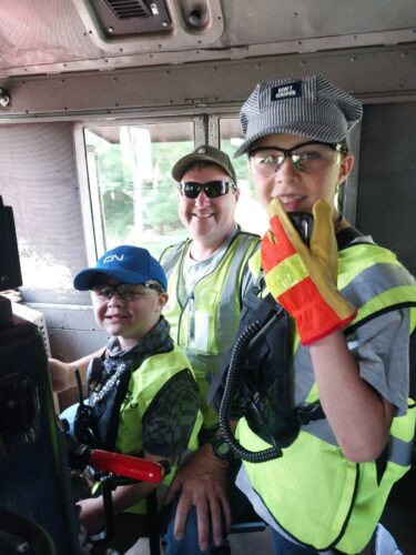 Boy with cancer gets dream of being train conductor | News, Sports, Jobs - Vimarsana News