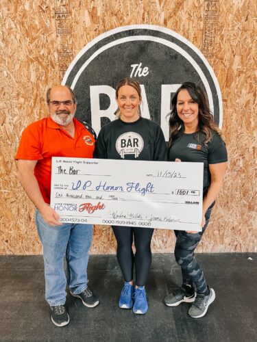The Bar helps Honor Flight | News, Sports, Jobs - Vimarsana News