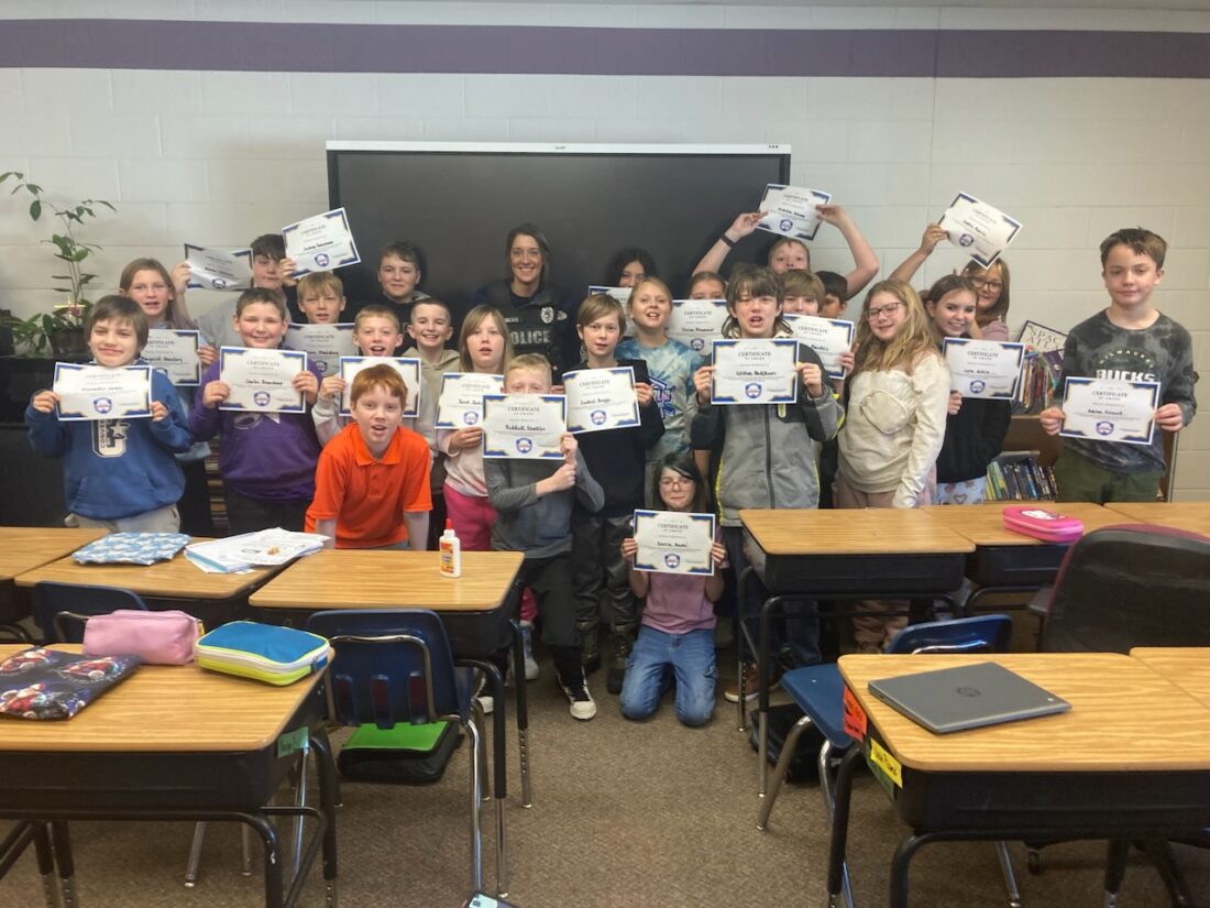Jones Elementary fifth graders complete Safety Skills Program