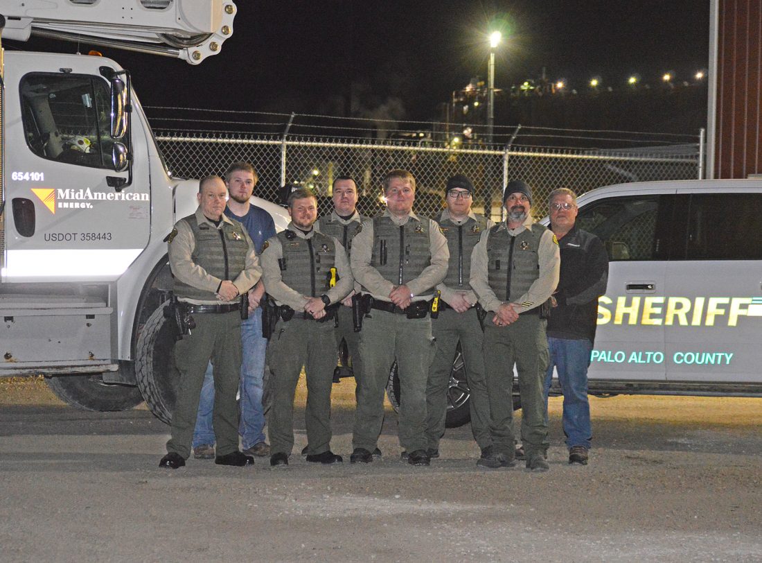 Palo Alto County Sheriff's Reserves Utilize MidAmerican Energy Donation | News, Sports, Jobs - Vimarsana News