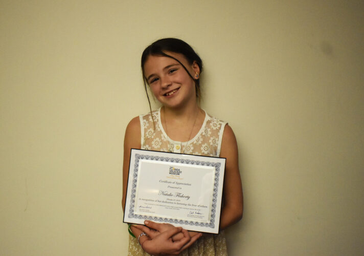 Local girl's efforts recognized | News, Sports, Jobs - Vimarsana News