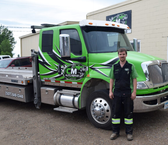 With towing business, local man achieves dream