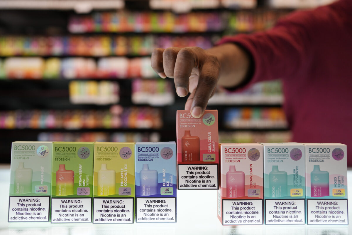 Thousands of unauthorized vapes are pouring into the US despite the FDA crackdown on fruity flavors | News, Sports, Jobs - Vimarsana News