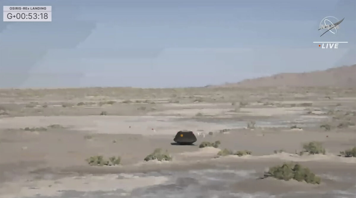 NASA's first asteroid samples land on Earth after release from spacecraft | News, Sports, Jobs - Vimarsana News