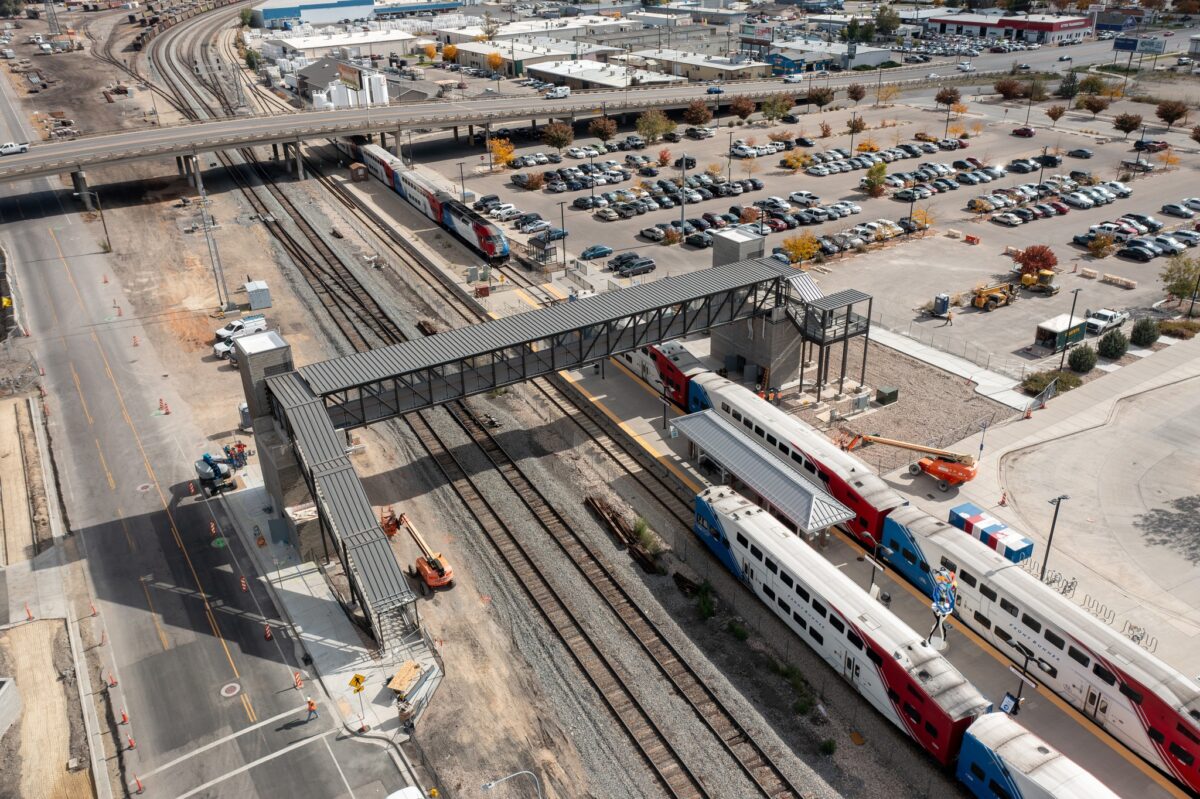 New pedestrian bridge by Provo Central Station opens Tuesday | News, Sports, Jobs - Vimarsana News