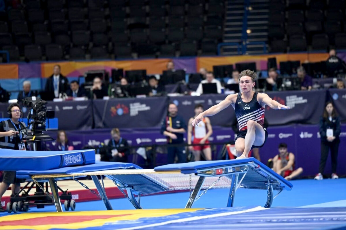 UVU: Student, teammates win gold at World Trampoline Championships | News, Sports, Jobs - Vimarsana News