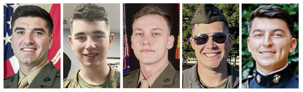 5 Marines killed in helicopter crash identified as troops in their 20s | News, Sports, Jobs - Vimarsana News