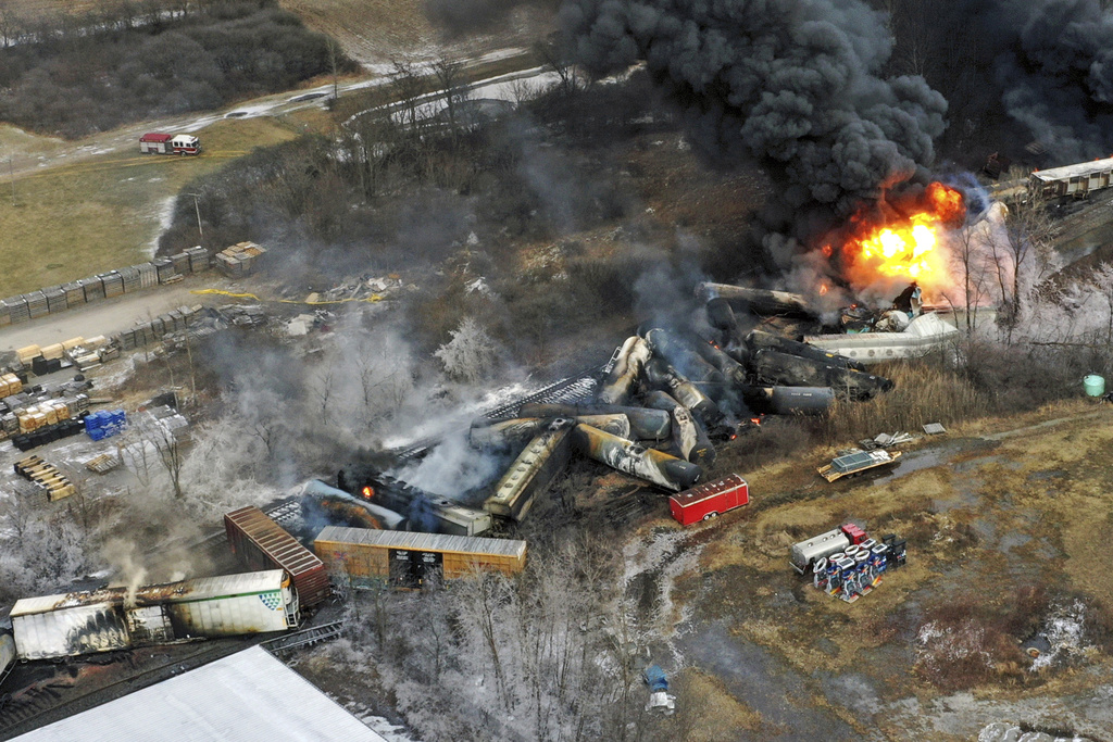 Norfolk Southern agrees to pay $600M in settlement related to train derailment in eastern Ohio | News, Sports, Jobs - Vimarsana News
