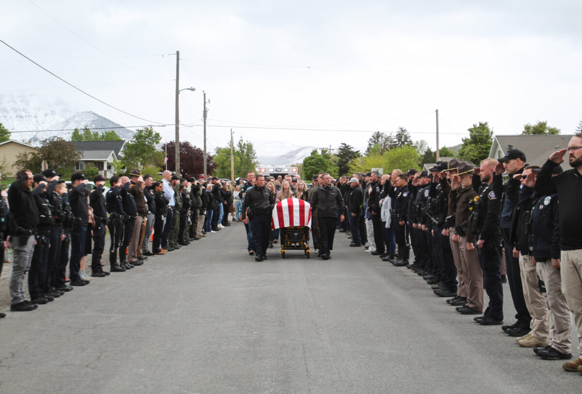 Officials release name of Santaquin police officer killed by semi driver; community pays respect | News, Sports, Jobs - Vimarsana News