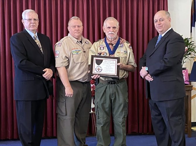 Greenwood presented God and Service Award | News, Sports, Jobs - Vimarsana News