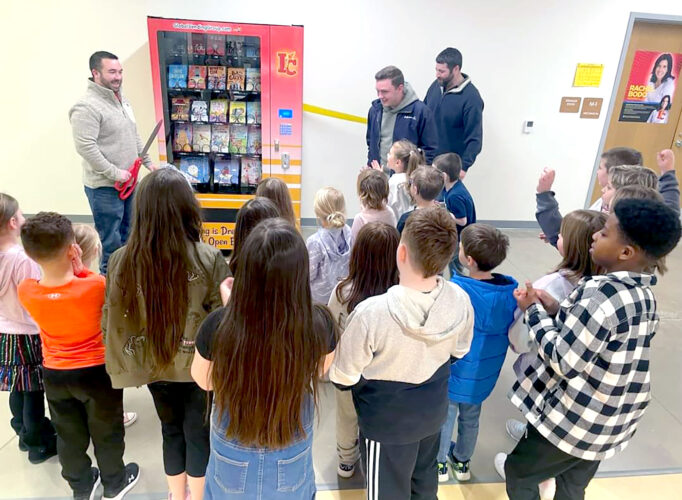 CCE bolsters reading with vending machine | News, Sports, Jobs - Vimarsana News