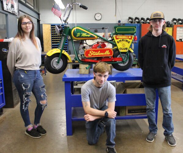 JVS class updates Shrine Club bike | News, Sports, Jobs - Vimarsana News