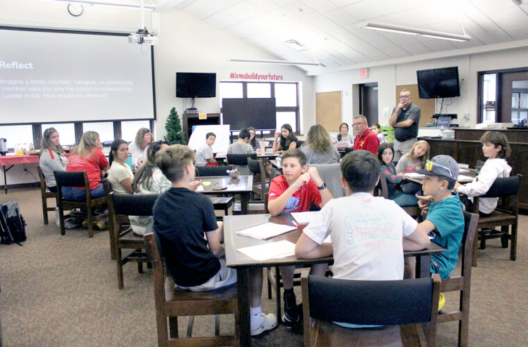Indian Creek schools begin leadership initiative | News, Sports, Jobs - Vimarsana News