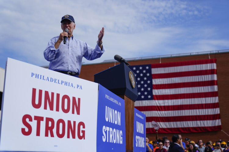 Biden celebrates unions and job creation during a Philadelphia Labor Day appearance | News, Sports, Jobs - Vimarsana News
