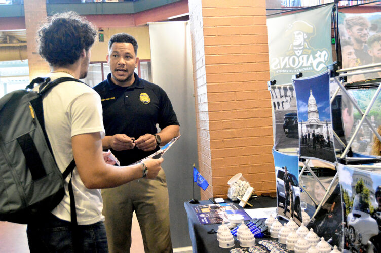Criminal justice agencies storm Franciscan for career fair | News, Sports, Jobs - Vimarsana News