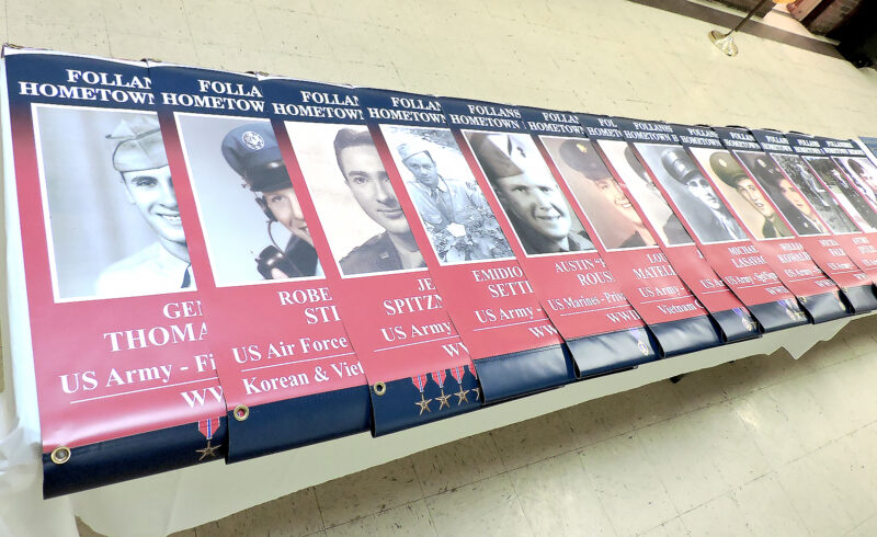 Banners in Follansbee offer a daily reminder of veterans' service | News, Sports, Jobs - Vimarsana News