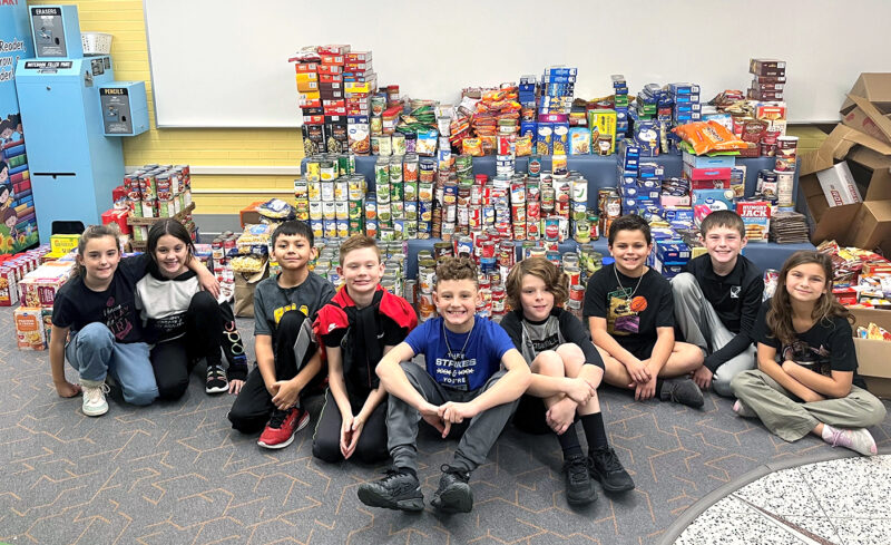 Hills pupils donate to food drive | News, Sports, Jobs - Vimarsana News