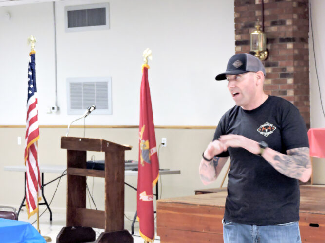 Marine veteran shares PTSD advice | News, Sports, Jobs - Vimarsana News