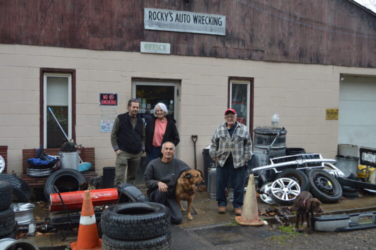 Auto wrecking business has been going strong since 1955